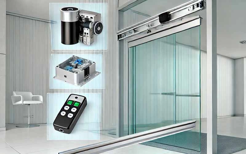 تاثیر کیفیت قطعات در امنیت دربهای اتوماتیک شیشهای