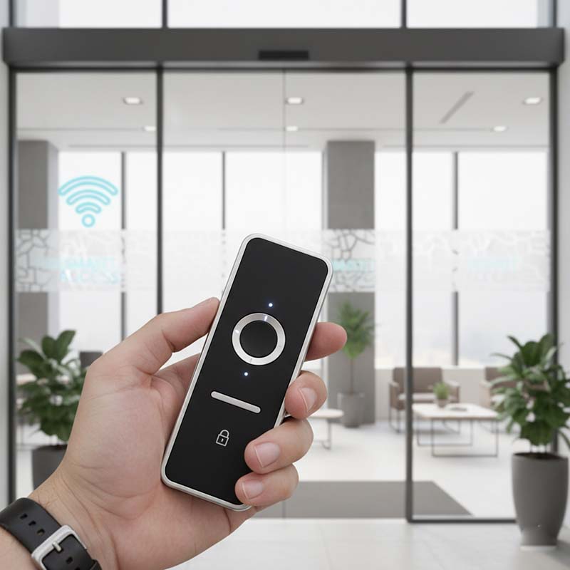 ریموت کنترل مدرن درب اتوماتیک