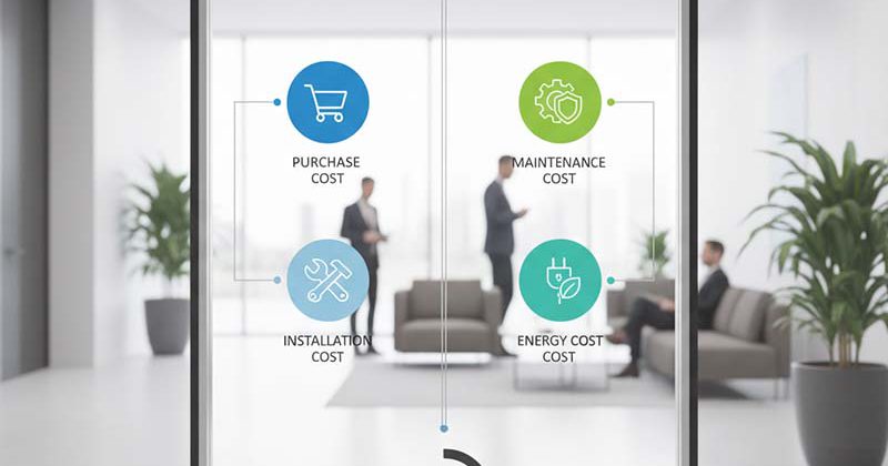 هزینه کل مالکیت (TCO) تجهیزات درب اتوماتیک